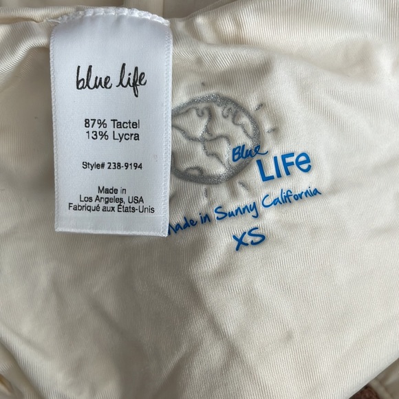 Blue Life Eclipse Swimsuit in White Sands, Size XS - Picture 6 of 7